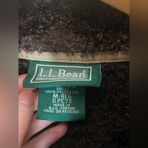 L.l. Bean polar teck teddy jacket - Picture 3 of 7